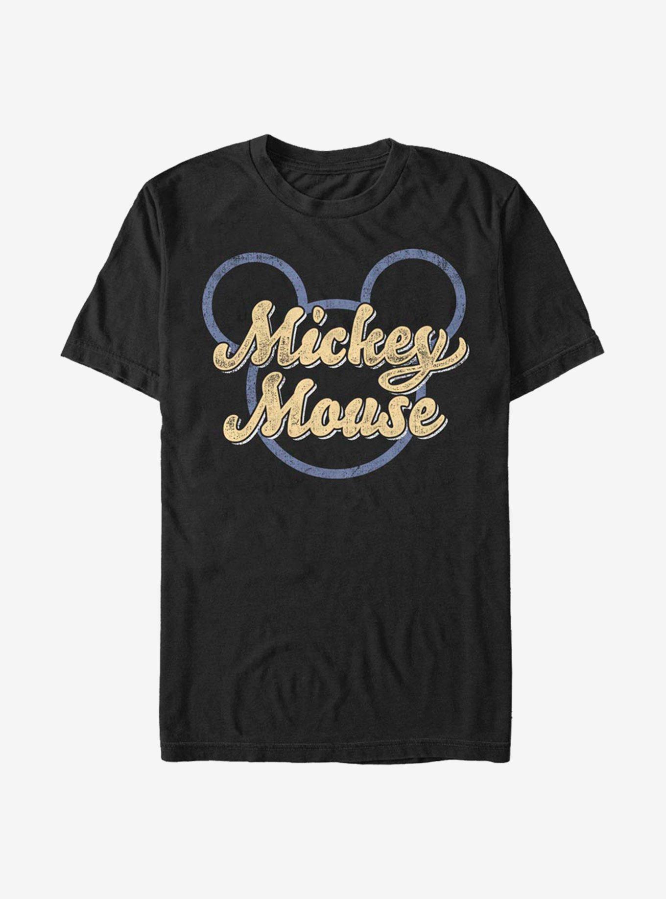 Disney Mickey Mouse Mickey Script T-Shirt, , hi-res