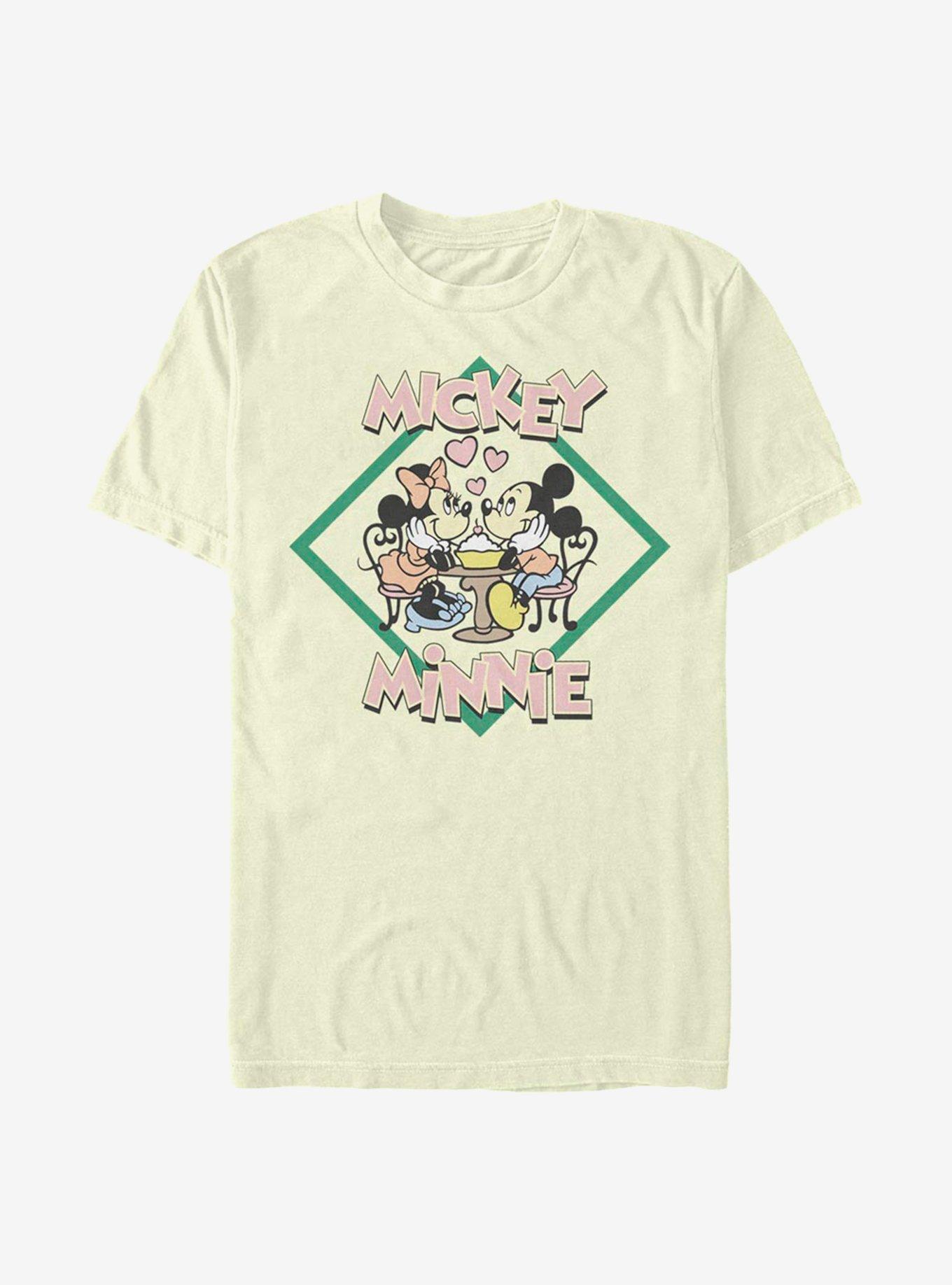 Disney Mickey Mouse & Minnie Mouse Forever T-Shirt, NATURAL, hi-res