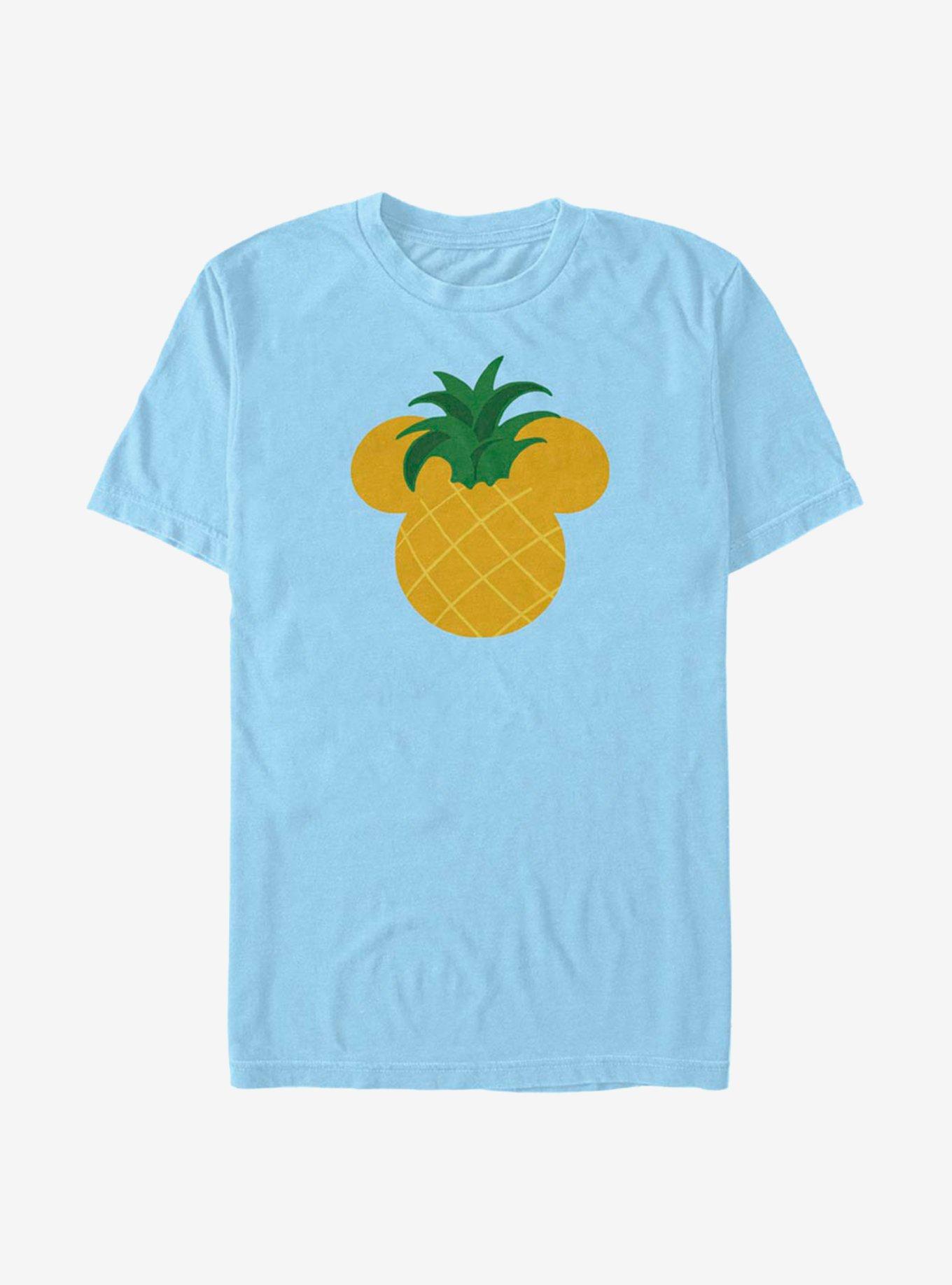 Disney Mickey Mouse Pineapple Ears T-Shirt, LT BLUE, hi-res