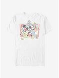 Disney Mickey Mouse & Friends Break Out T-Shirt, WHITE, hi-res