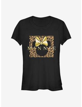 Disney Minnie Mouse Leopard Square Minnie Girls T-Shirt, , hi-res