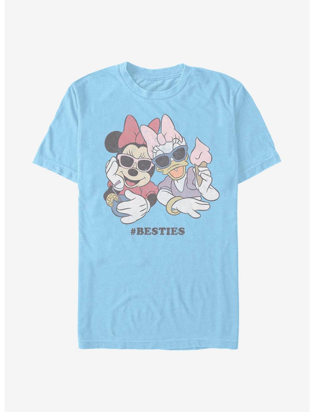 Disney Minnie Mouse & Daisy Duck Besties T-Shirt, LT BLUE, hi-res