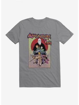 Adventure Van Comic Book 4 Cover Art T-Shirt, STORM GREY, hi-res