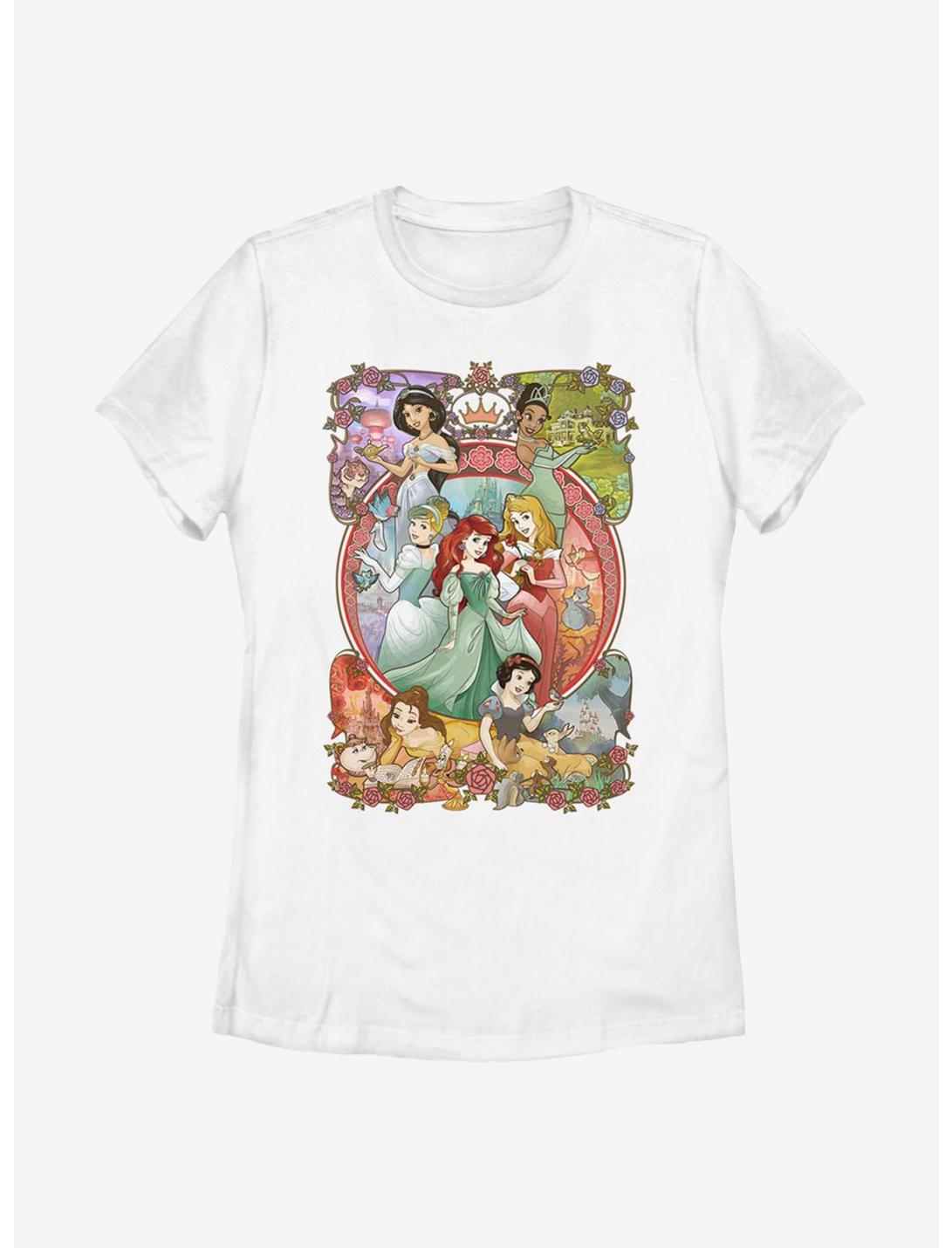 Disney Princesses Princess Power Womens T-Shirt, WHITE, hi-res