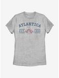 Disney The Little Mermaid Atlantis College Womens T-Shirt, ATH HTR, hi-res