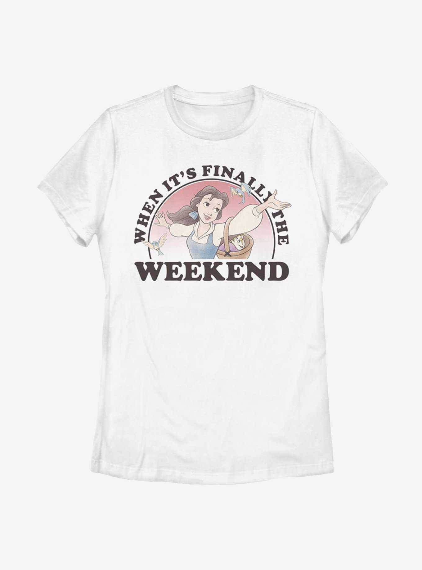 Disney Beauty And The Beast Weekend Belle Womens T-Shirt, , hi-res