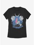 Disney The Little Mermaid Celestial Ariel Womens T-Shirt, BLACK, hi-res