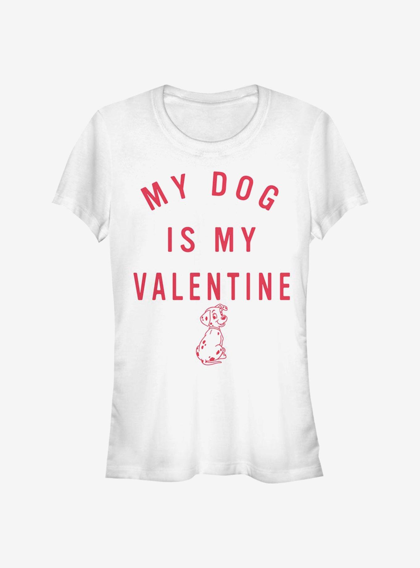 Disney 101 Dalmatians Valentine Pup Girls T-Shirt, WHITE, hi-res