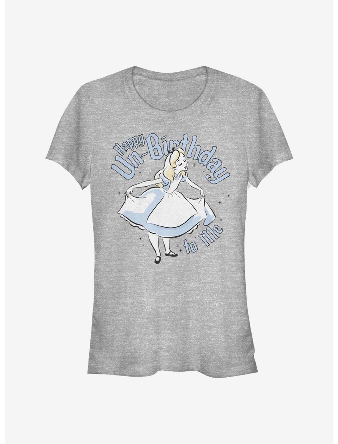 Disney Alice In Wonderland Alice Un-Birthday Girls T-Shirt, ATH HTR, hi-res
