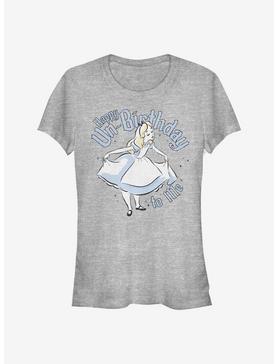 Disney Alice In Wonderland Alice Un-Birthday Girls T-Shirt, ATH HTR, hi-res