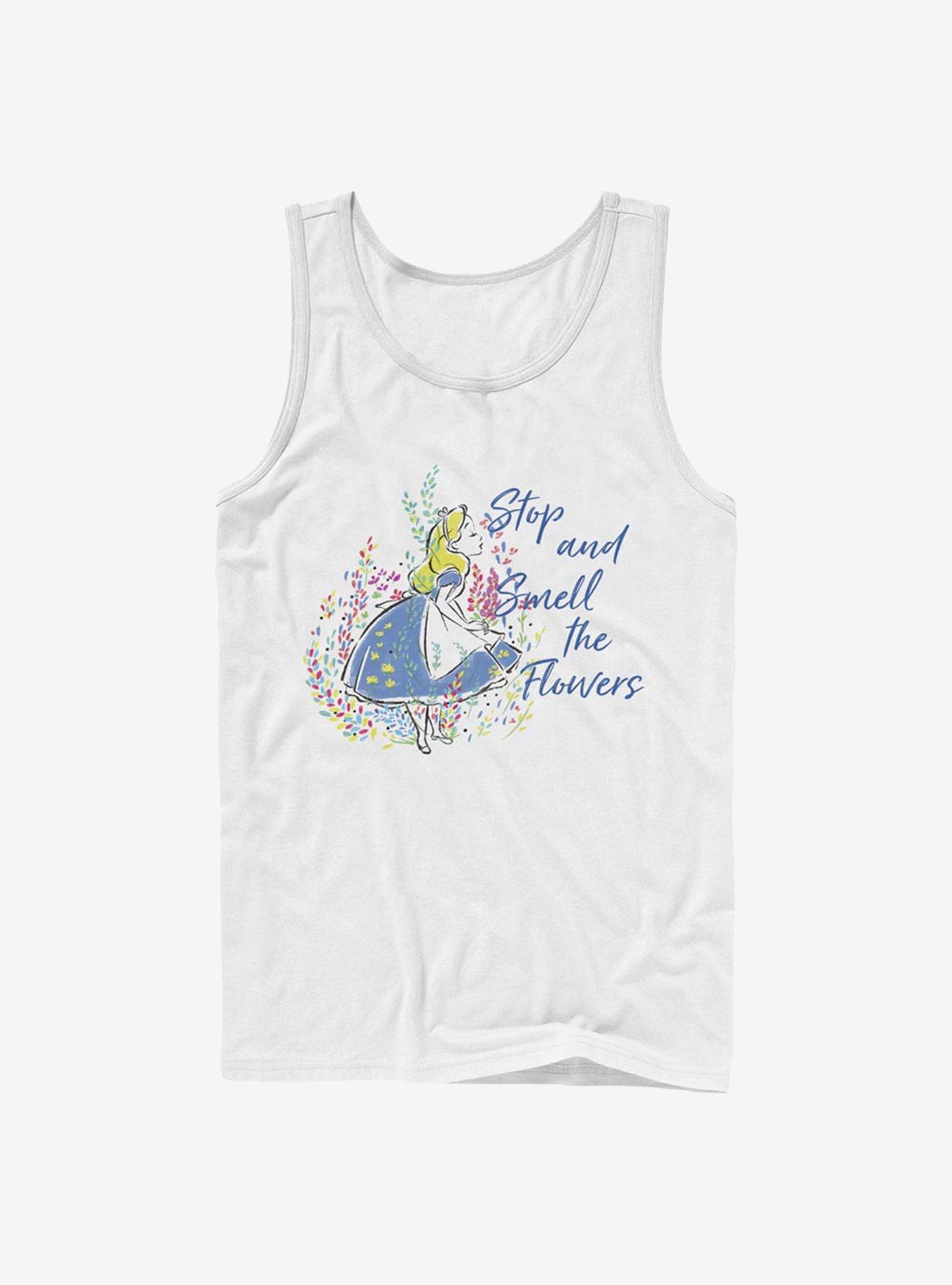 Disney Alice In Wonderland Smell The Flowers Tank