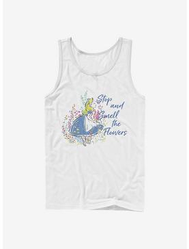 Plus Size Disney Alice In Wonderland Smell The Flowers Tank, , hi-res