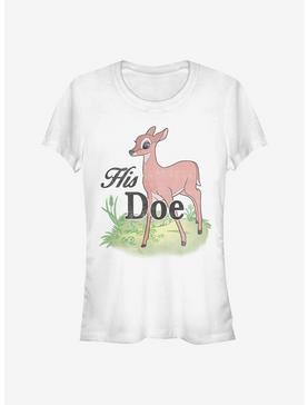 Disney Bambi His Doe Girls T-Shirt, WHITE, hi-res