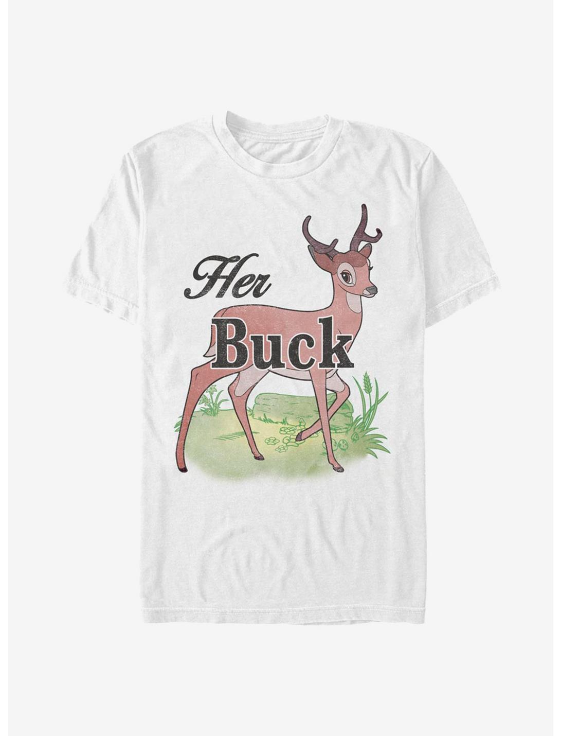 Disney Bambi Her Buck T-Shirt, WHITE, hi-res