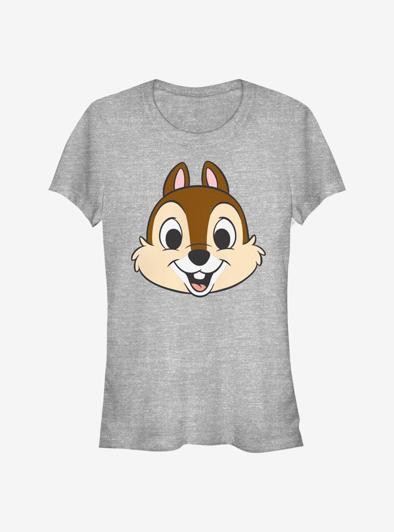 Disney Chip N' Dale Chip Big Face Girls T-Shirt, , hi-res