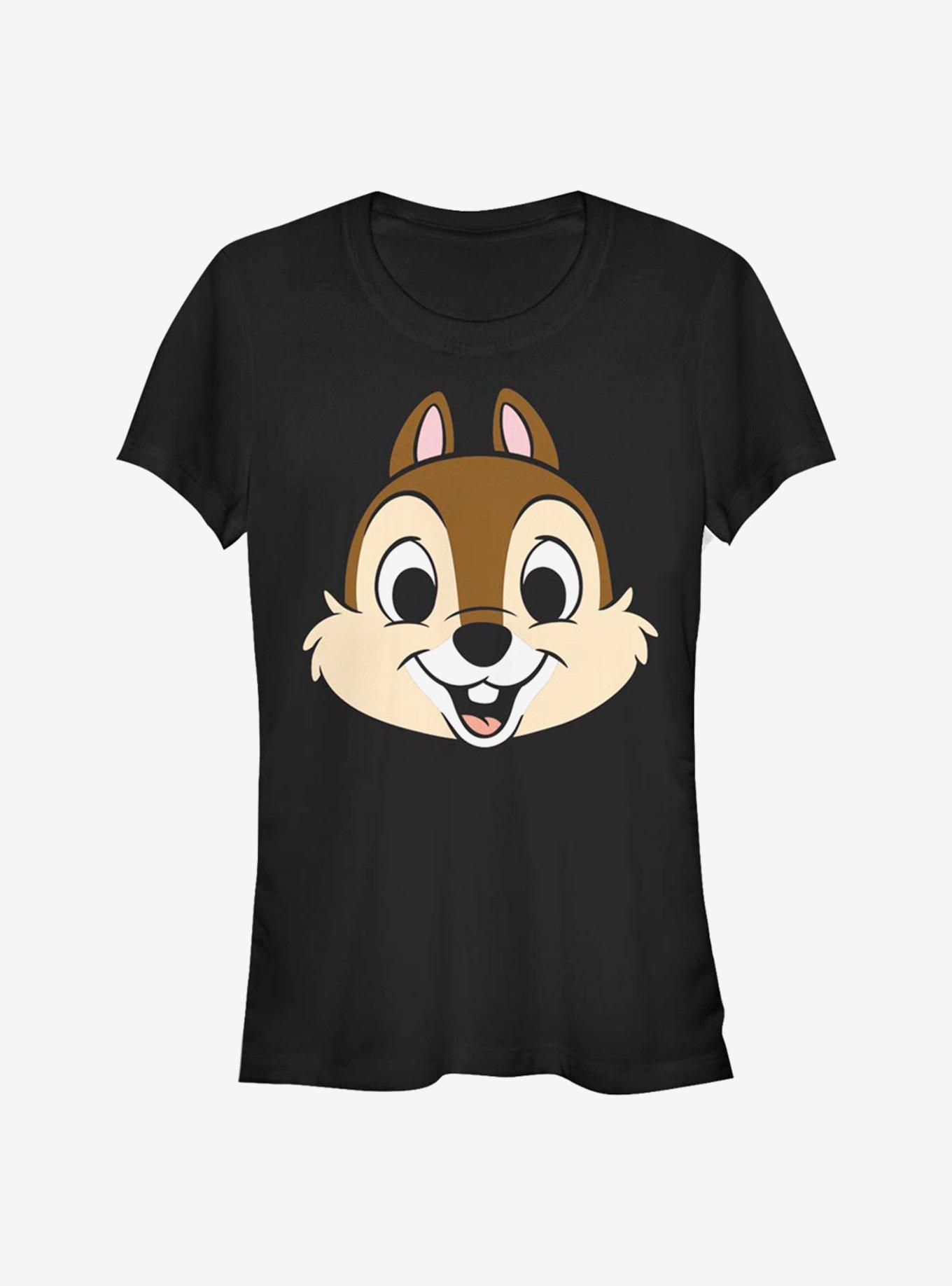 Disney Chip N' Dale Chip Big Face Girls T-Shirt, , hi-res