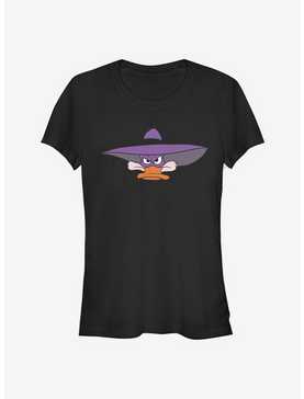 Disney Darkwing Duck Darkwing Bighead Girls T-Shirt, , hi-res