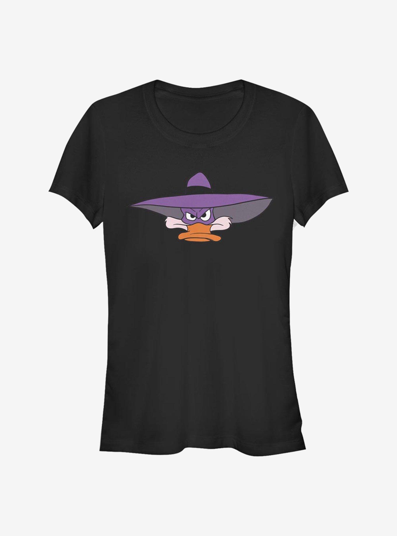 Disney Darkwing Duck Darkwing Bighead Girls T-Shirt, , hi-res