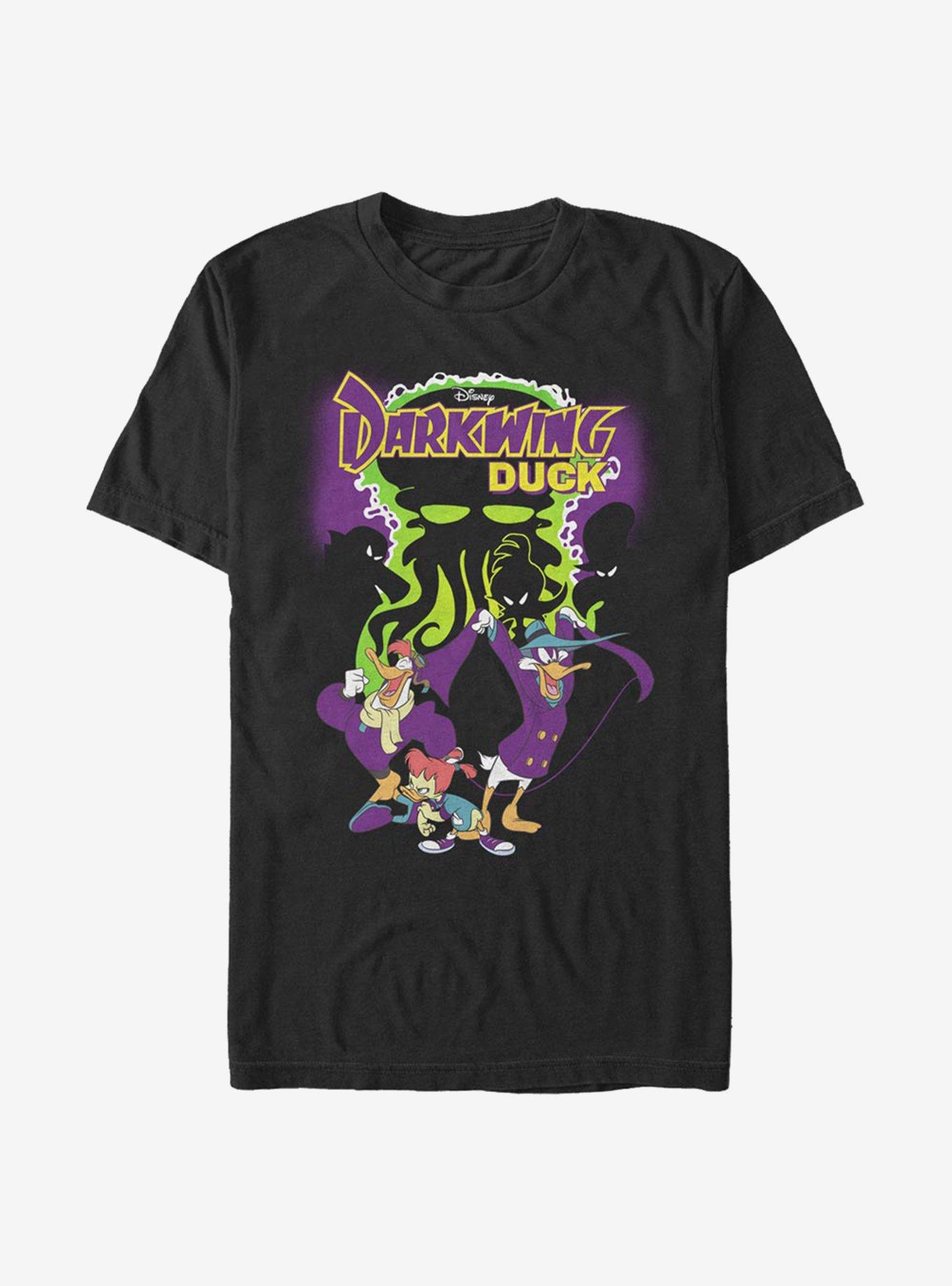Disney Darkwing Duck Dangerous T-Shirt, BLACK, hi-res