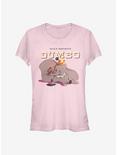 Disney Dumbo Classic Dumbo Girls T-Shirt, LIGHT PINK, hi-res