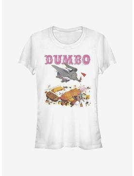 Disney Dumbo Storybook Dumbo Girls T-Shirt, WHITE, hi-res