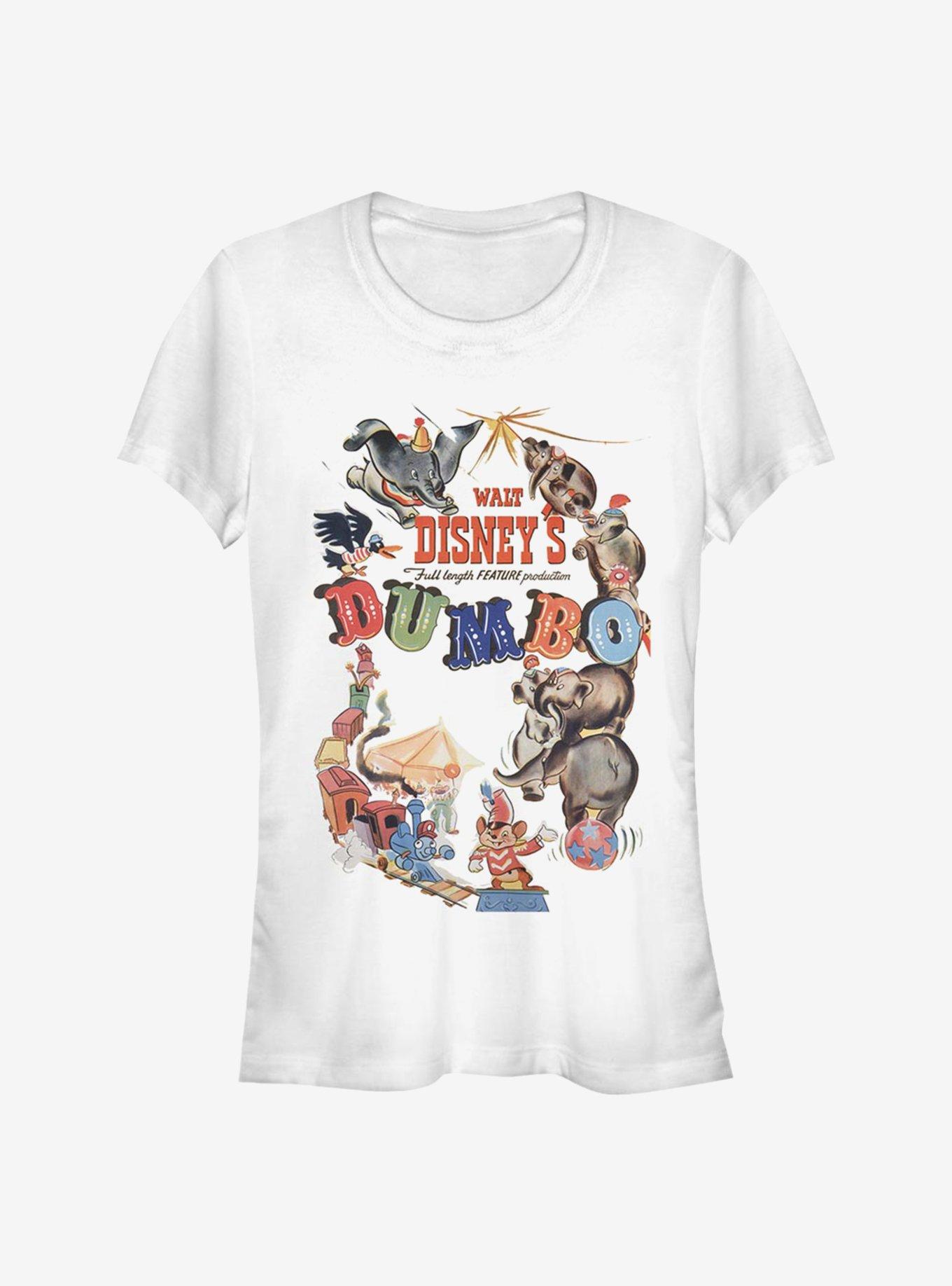 Disney Dumbo Theatrical Poster Girls T-Shirt, , hi-res