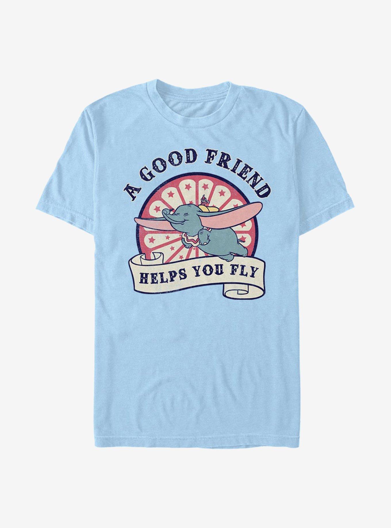 Disney Dumbo Friends Help You Fly T-Shirt, LT BLUE, hi-res