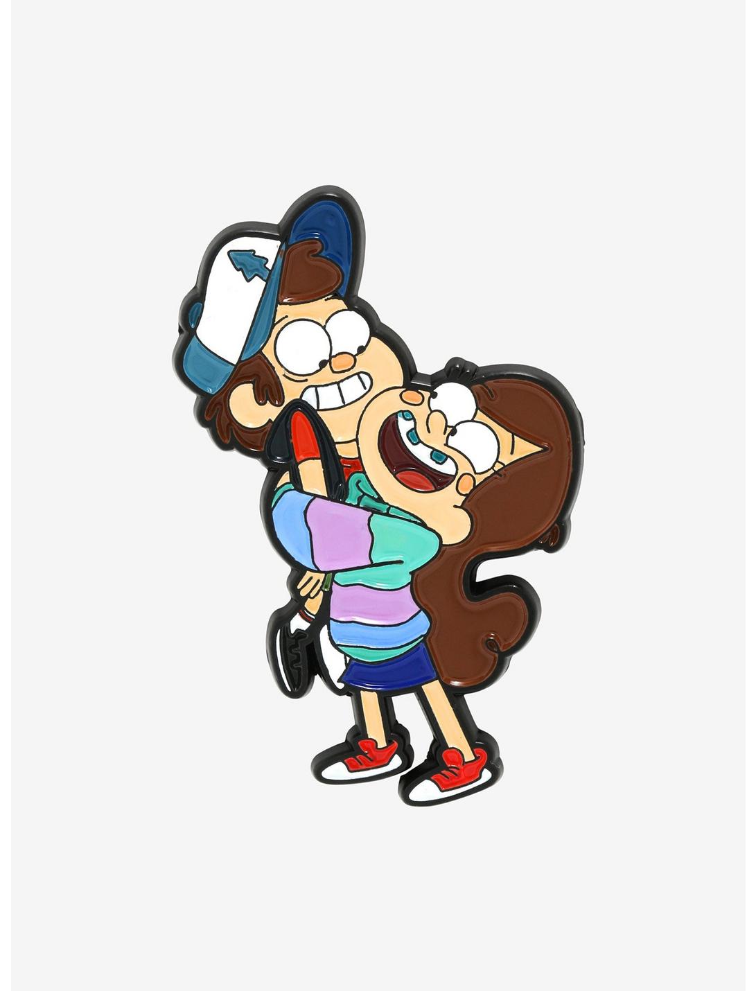 Gravity Falls Dipper & Mable Enamel Pin - BoxLunch Exclusive, , hi-res