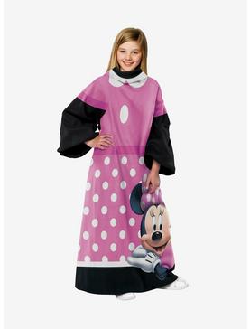 Disney Minnie Mouse Youth Comfy Panel Throw, , hi-res