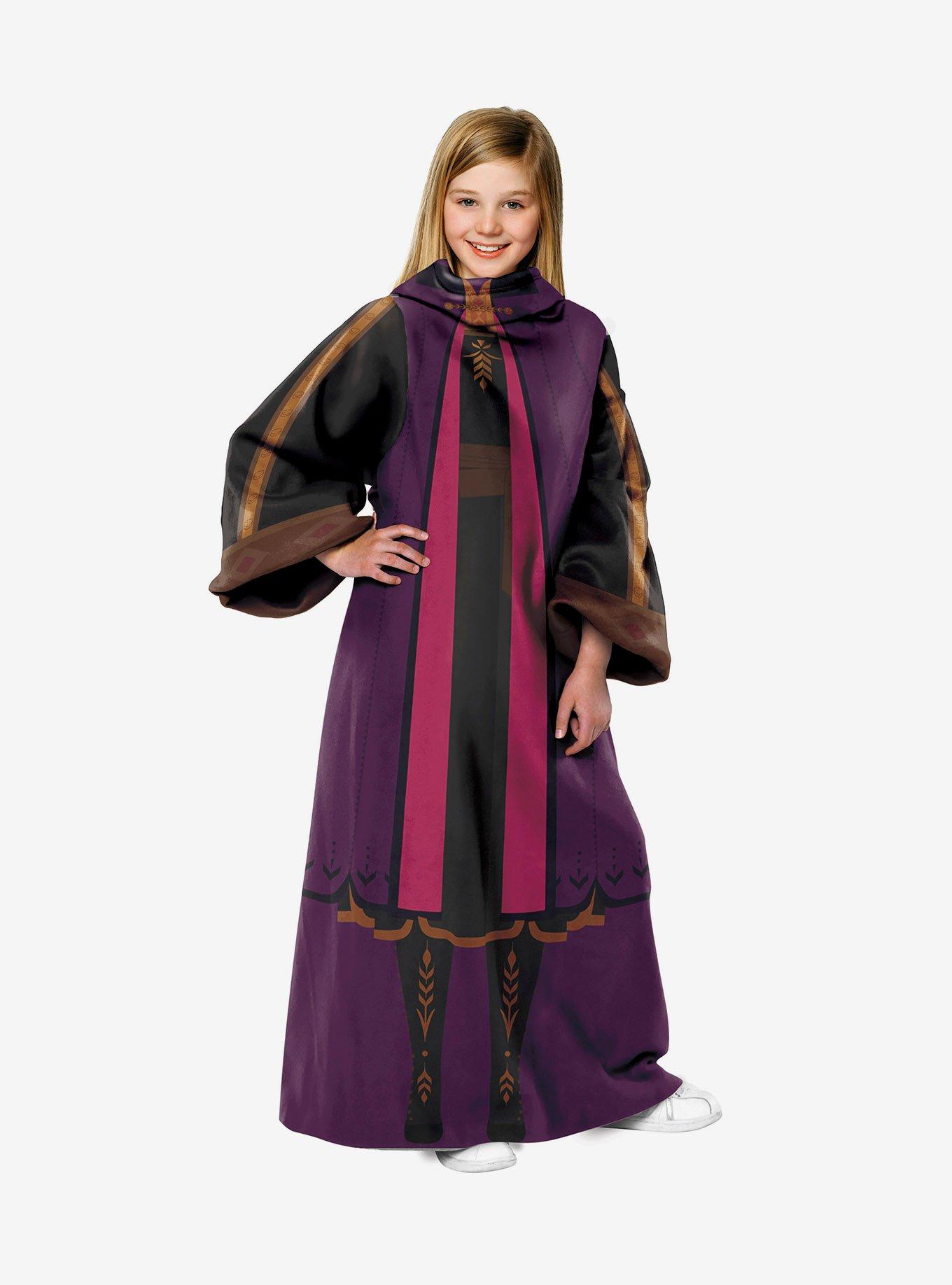 Disney Frozen 2 Elsa Fall Gown Youth Comfy Panel Blanket, , hi-res