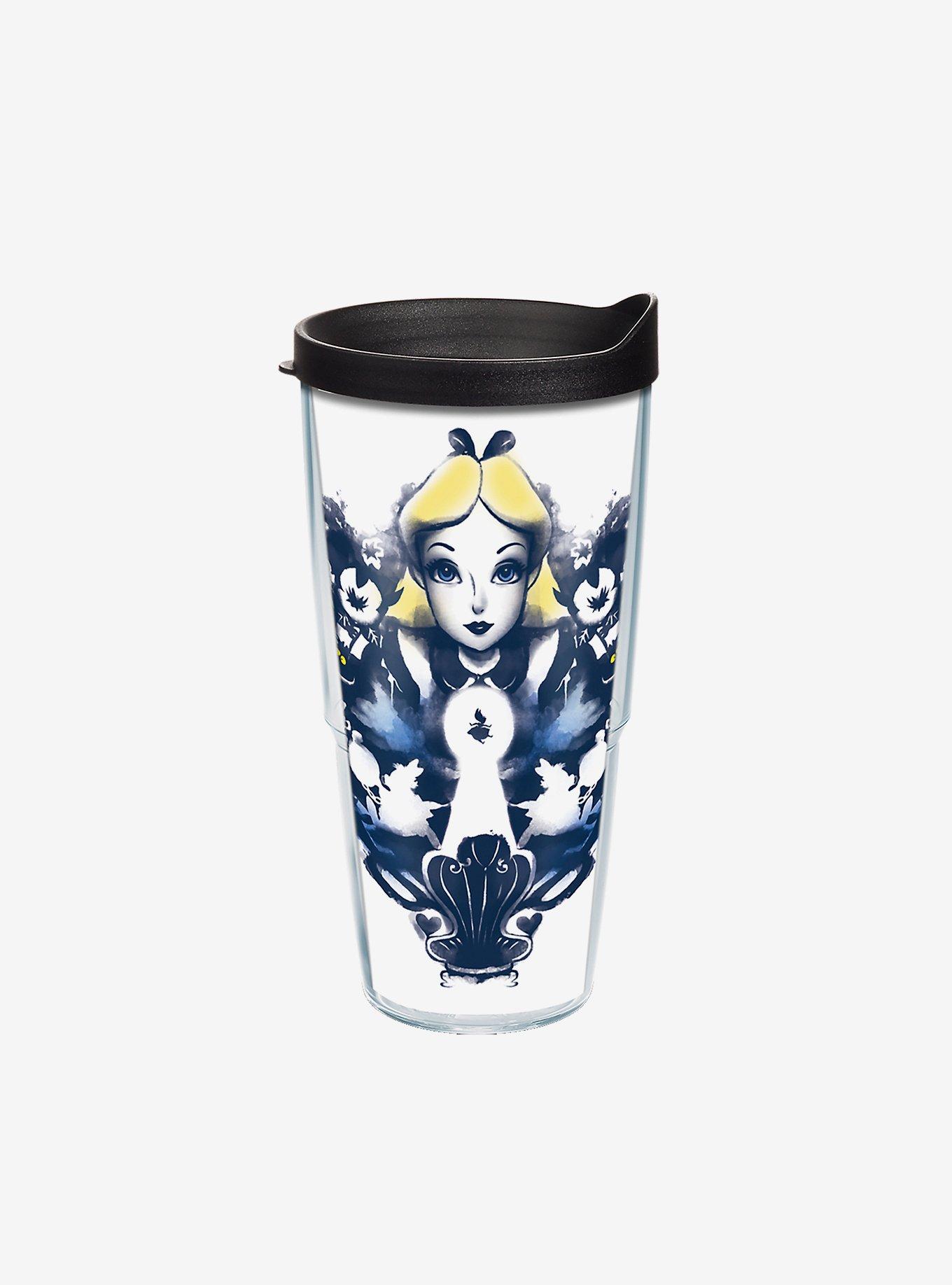 Alice in Wonderland Glass tumbler