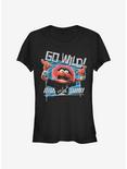 Disney The Muppets Animal Wild Girls T-Shirt, BLACK, hi-res