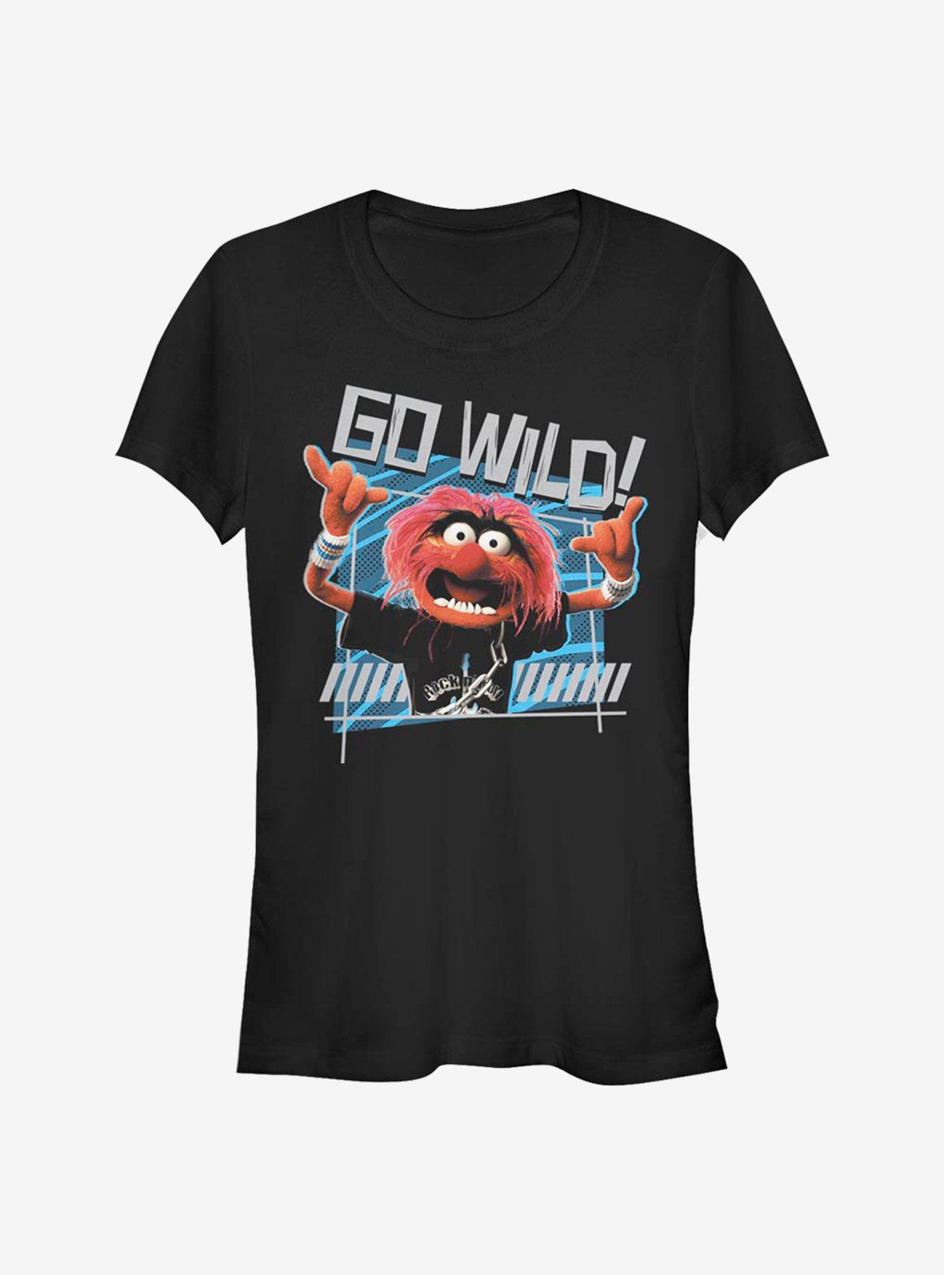 Disney The Muppets Animal Wild Girls T-Shirt, BLACK, hi-res