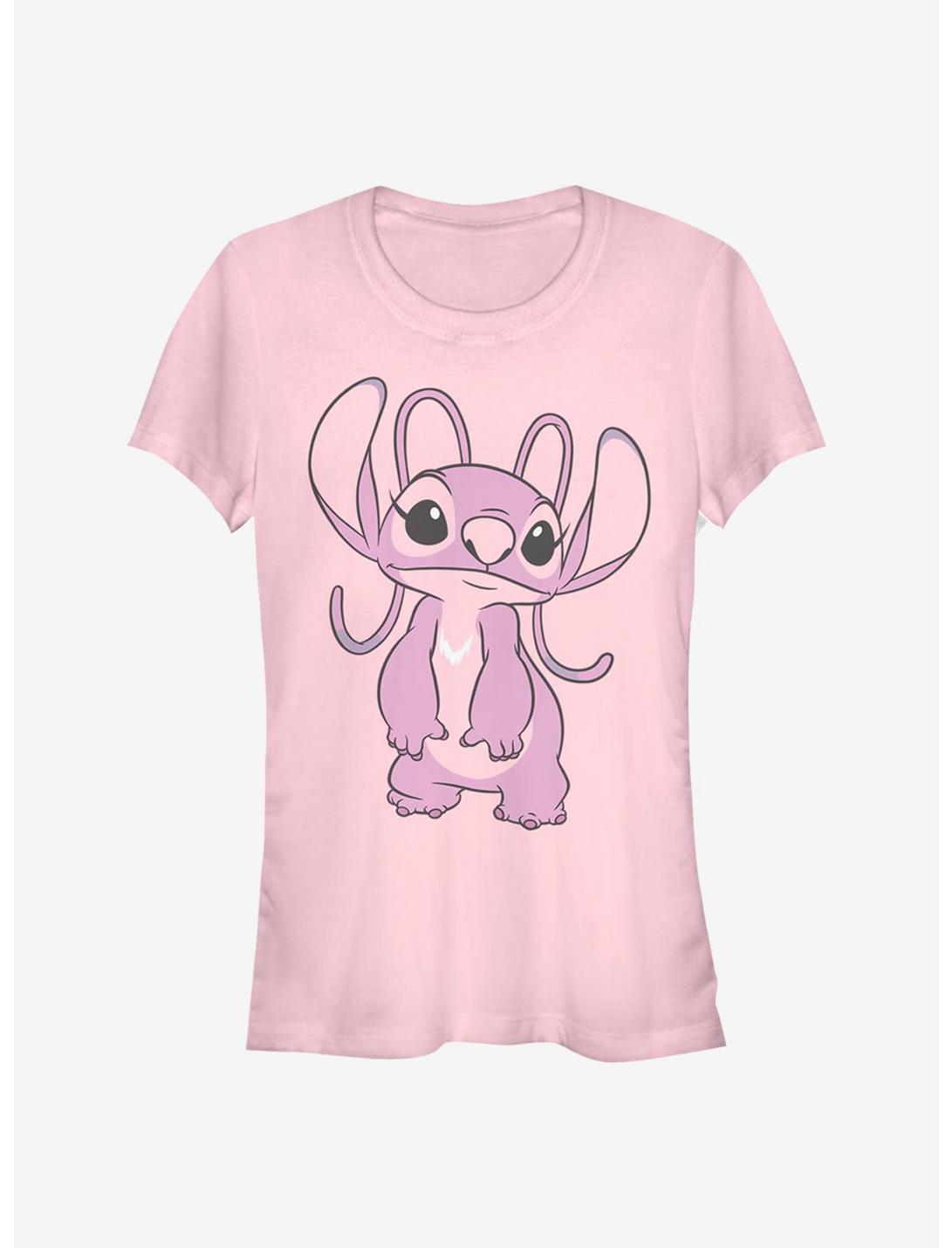 Disney Lilo & Stitch Big Angel Girls T-Shirt, LIGHT PINK, hi-res