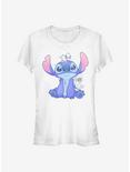 Disney Lilo & Stitch Cute Ducks Girls T-Shirt, WHITE, hi-res