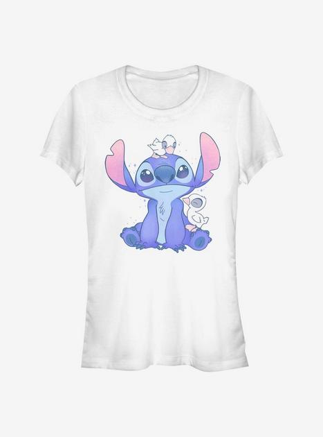 Disney Lilo & Stitch Cute Ducks Girls T-Shirt - WHITE | Hot Topic