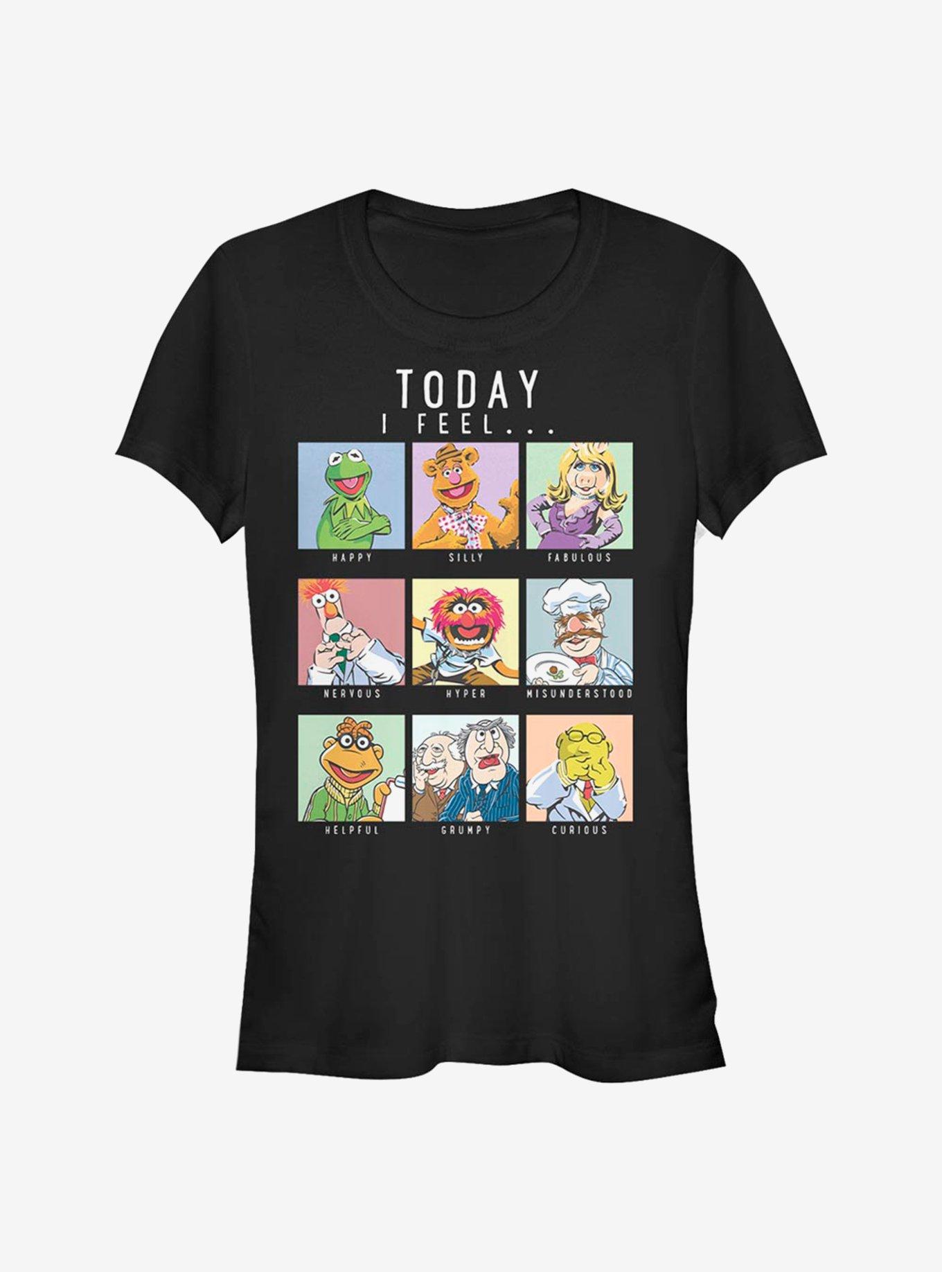 Disney The Muppets Muppet Mood Girls T-Shirt, BLACK, hi-res