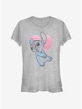 Disney Lilo & Stitch Kissy Faced Girls T-Shirt, ATH HTR, hi-res