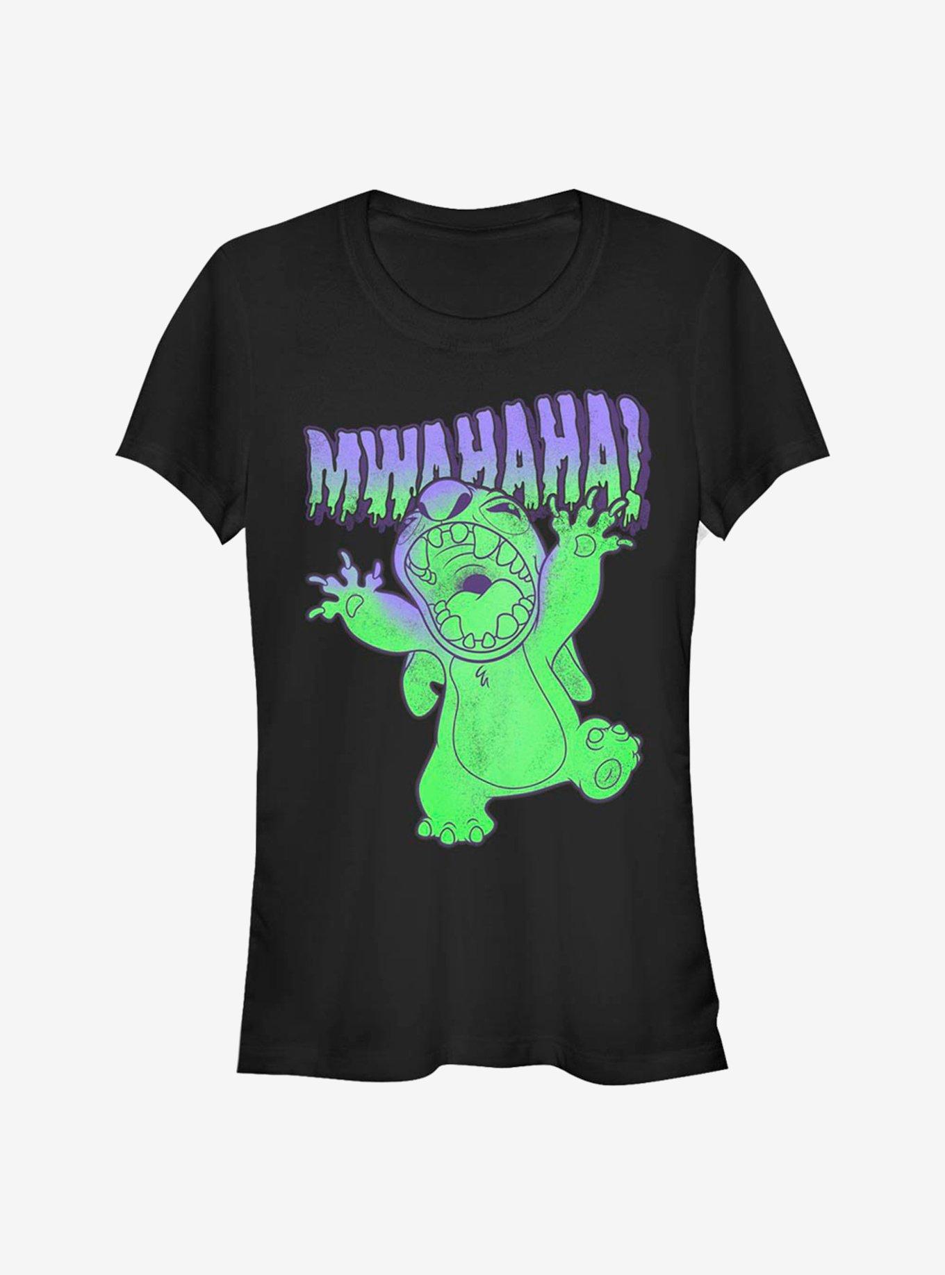 Disney Lilo & Stitch Mwahaha Girls T-Shirt, BLACK, hi-res