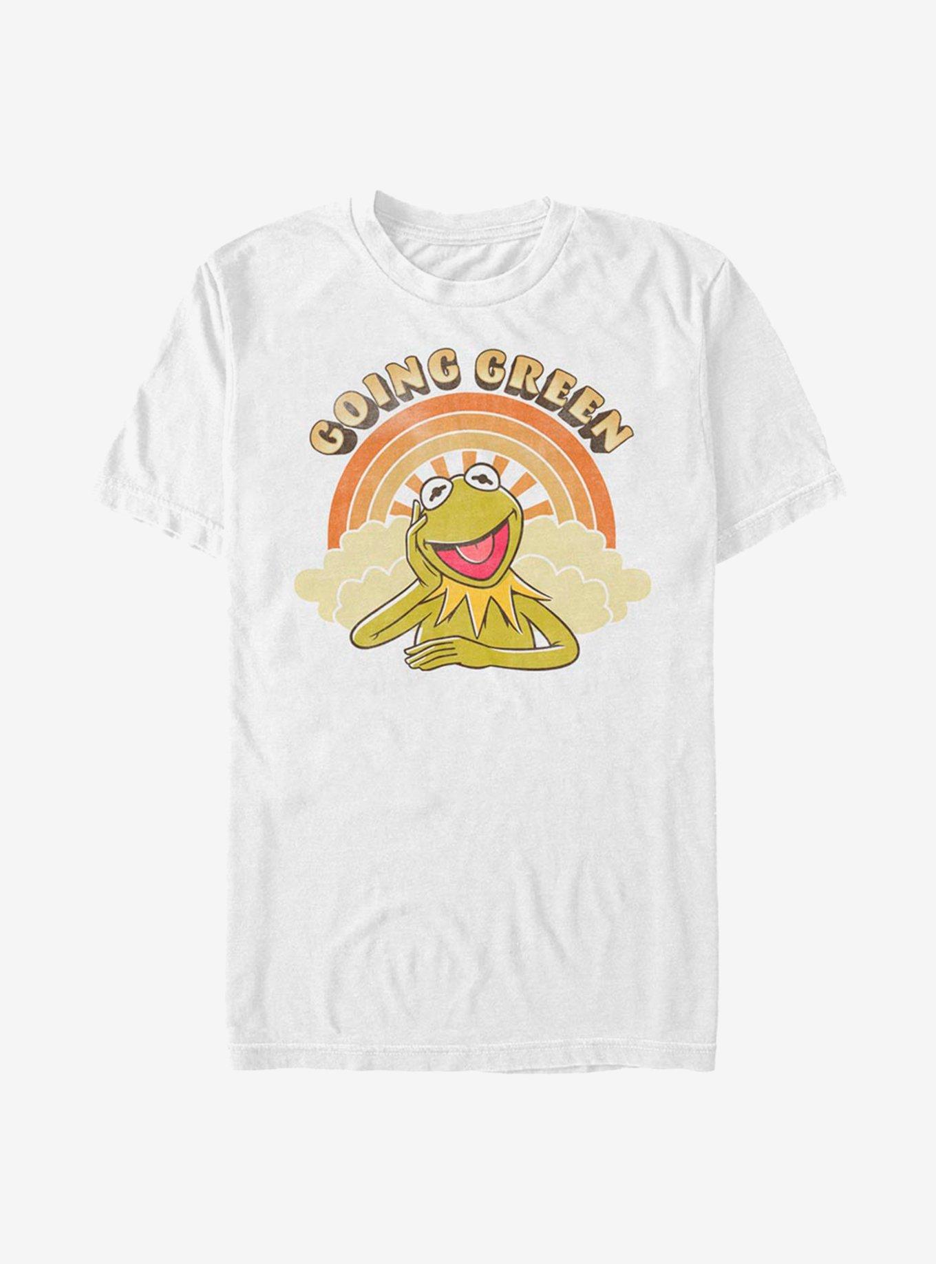 Disney The Muppets Green Kermit T-Shirt, WHITE, hi-res