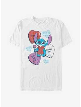 Disney Lilo & Stitch Heart Pizza T-Shirt, , hi-res