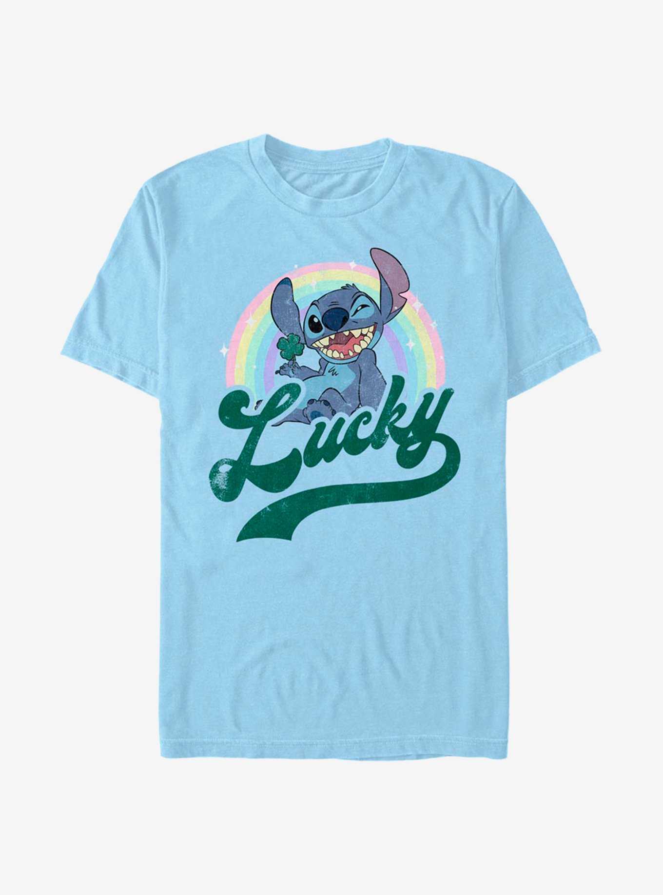 Disney Lilo & Stitch Lucky Rainbow T-Shirt, , hi-res