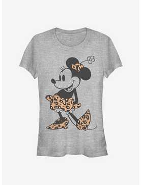 Disney Minnie Mouse Leopard Mouse Girls T-Shirt, , hi-res