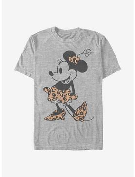 Disney Minnie Mouse Leopard Mouse T-Shirt, ATH HTR, hi-res