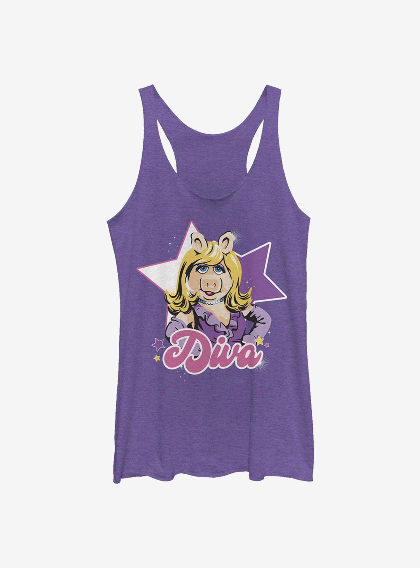 Disney The Muppets Diva Piggy Girls Tank, , hi-res