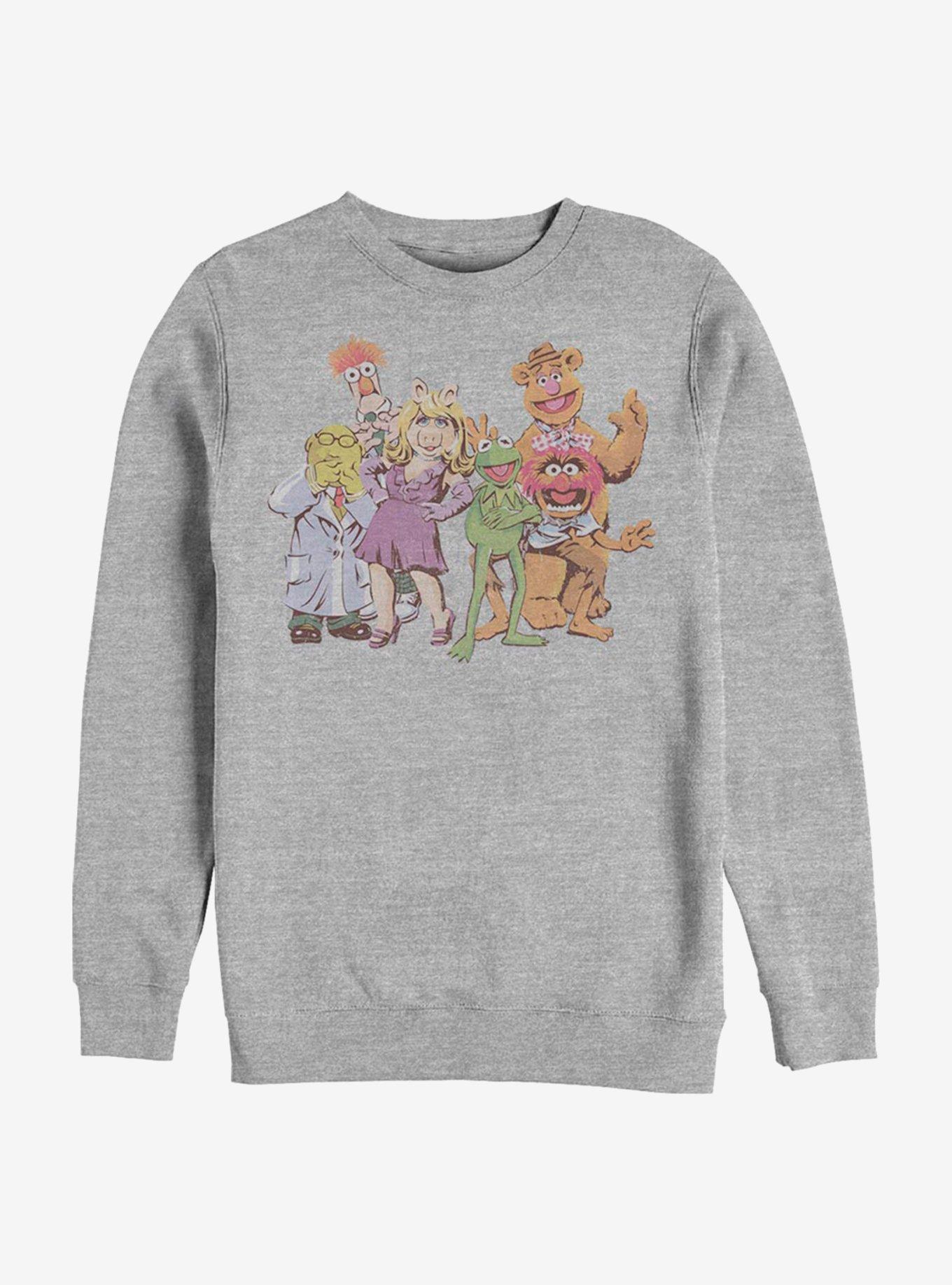 Disney The Muppets Muppet Gang Crew Sweatshirt, , hi-res