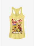 Disney Pinocchio Storybook Poster Girls Tank, BANANA, hi-res