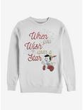 Disney Pinocchio Wishing Star Crew Sweatshirt, WHITE, hi-res