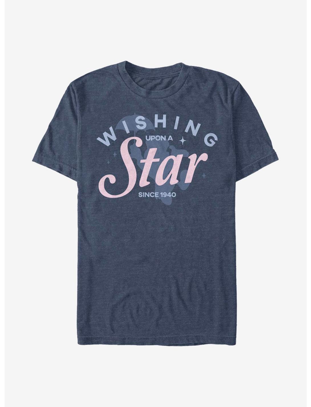 Disney Pinocchio Wishing On A Star T-Shirt, NAVY HTR, hi-res