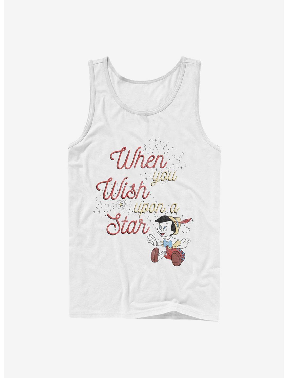 Disney Pinocchio Wishing Star Tank, WHITE, hi-res